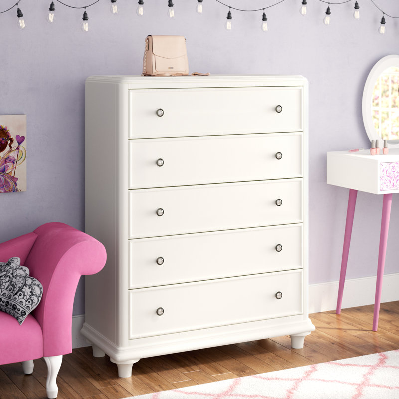 Three Posts™ Baby & Kids Cynthia 5 Drawer Chest & Reviews Wayfair